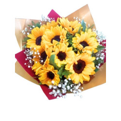 Ramo de 10 Girasoles