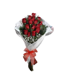 Bouquet de 15 Rosas rojas