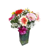 Florero De 10 Gerberas